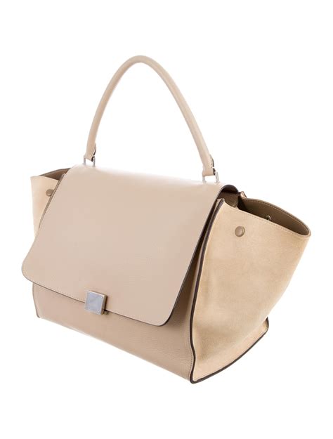 celine trapeze bag large size|celine trapeze bag size.